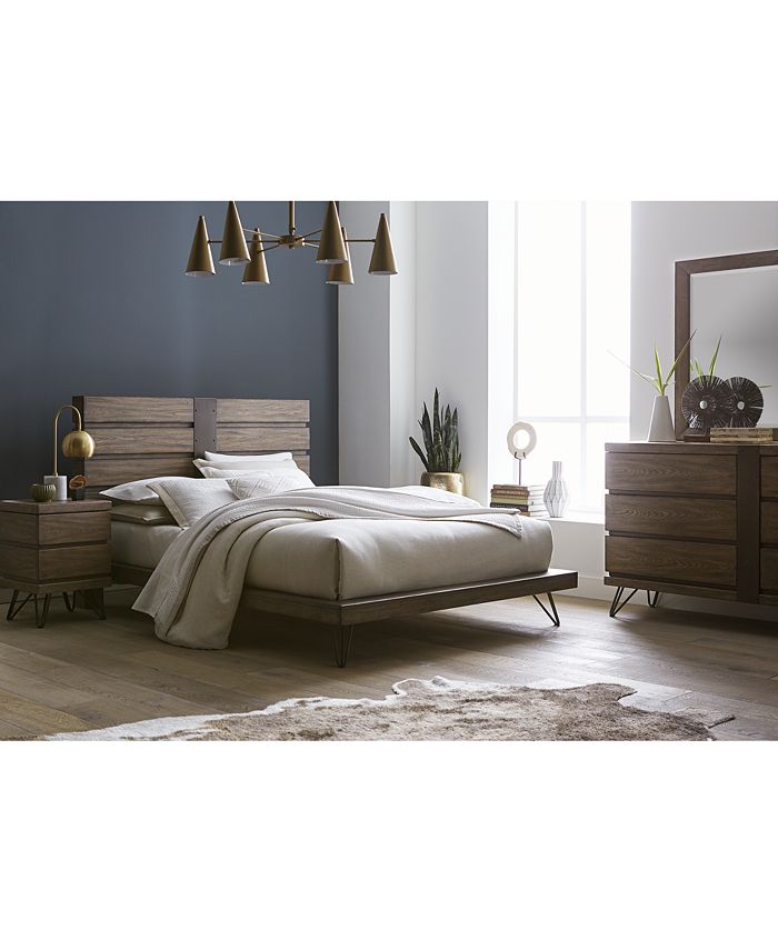 Furniture CLOSEOUT! Orion Queen Platform Bed, Created for Macy's Macy's