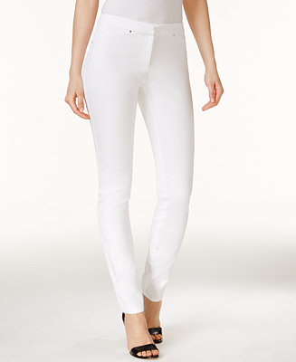 Alfani Petite Rivet-Detail Skinny Pants, Created for Macy's - Macy's