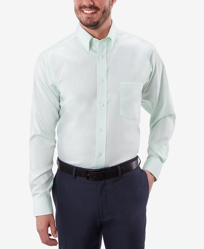 Eagle Men's Classic/Regular Fit Stretch Collar NonIron Dress Shirt