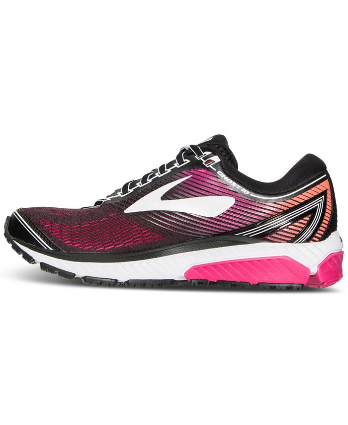 Brooks Women's Ghost 10 Running Sneakers from Finish Line - Macy's