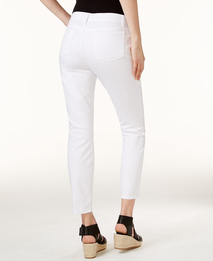 Eileen Fisher Slim-Fit Ankle Jeans, Regular & Petite - Macy's