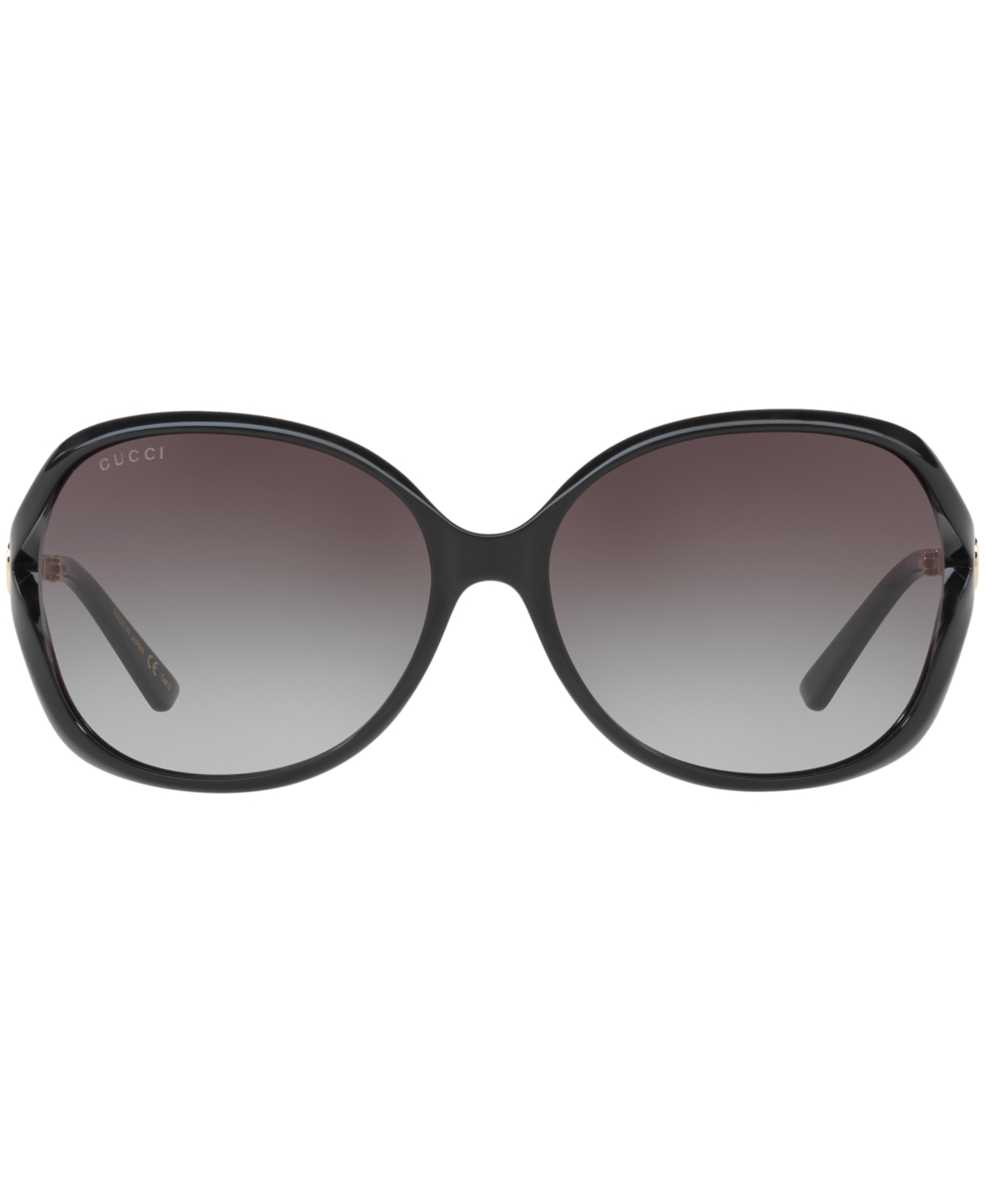 Shop Gucci Sunglasses, Gg0076s In Tortoise,brown Gradient