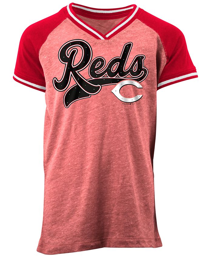 Girls cincinnati reds store shirt