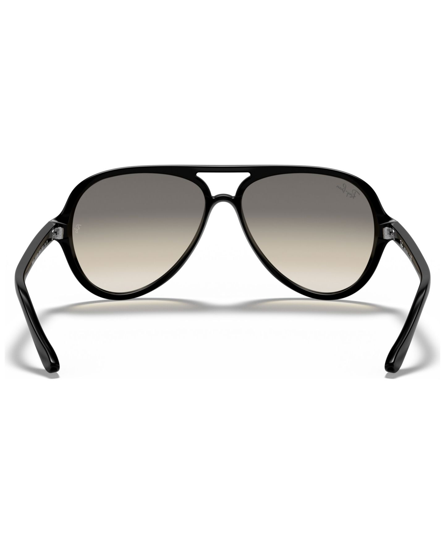 Женские солнцезащитные очки Ray-Ban Sunglasses, RB4125 Cats 5000, цвет: Серый / Чёрный — фото 3