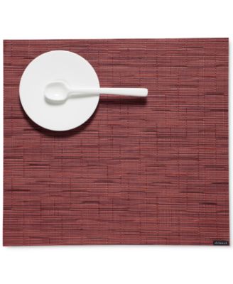 Chilewich - Bamboo Woven Vinyl Placemat Squared 14x13"