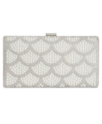 INC International Concepts - Kelli Imitation Pearl Small Clutch