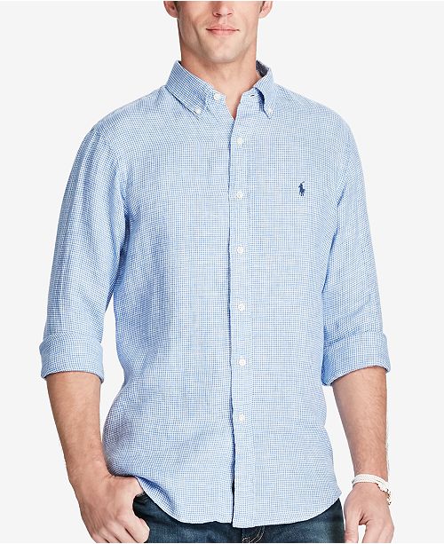 Polo Ralph Lauren Men S Linen Beach Shirt Reviews Casual