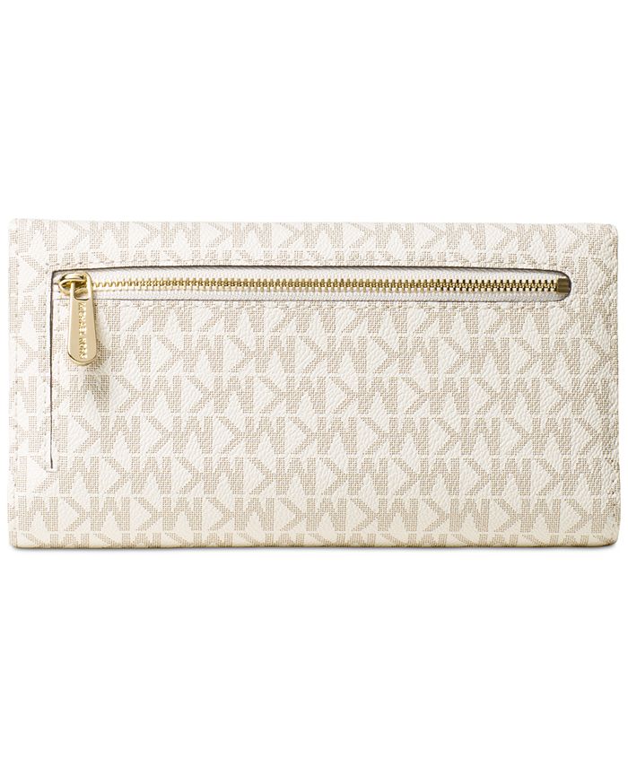 Michael Kors Signature Jet Set Item Checkbook Wallet Macy's