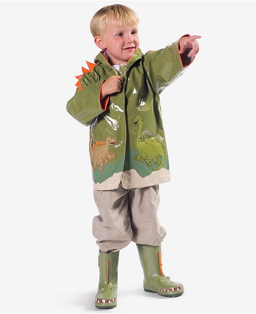 kidorable dinosaur raincoat