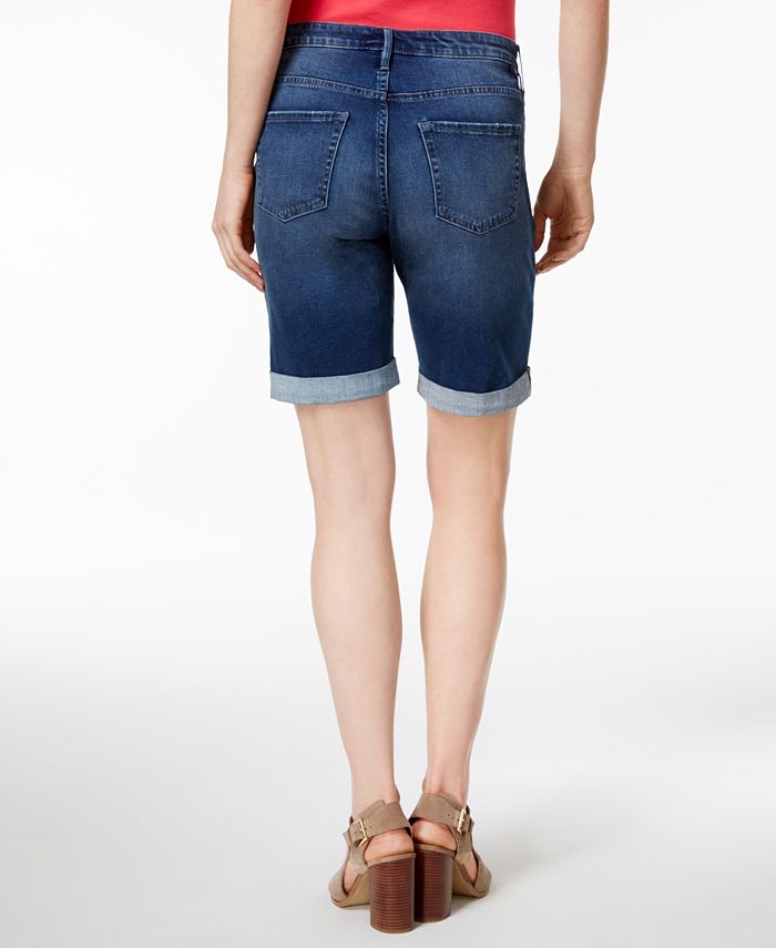 Tommy Hilfiger Women s TH Flex Cuffed Bermuda Shorts Macy s