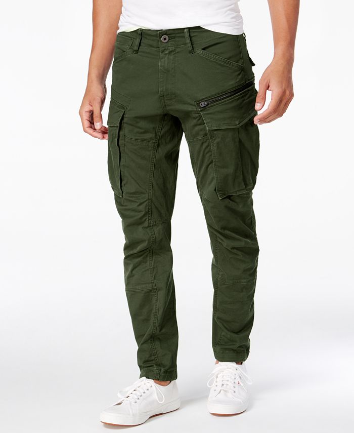 G-Star Raw Men's Rovic Zip 3D Straight Tapered Cargo Pant & Reviews ...