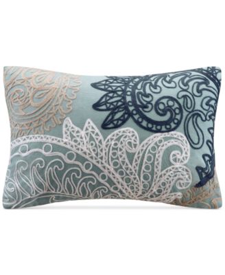 INK+IVY - Kiran Embroidered 12" x 18" Decorative Pillow