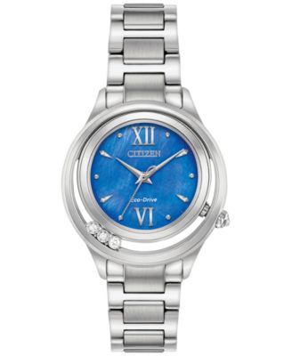 Citizen - Women's Eco-Drive Sunrise Stainless Steel Bracelet Watch 33mm EM0510-53N