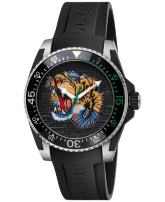 gucci men's diver 40mm watch