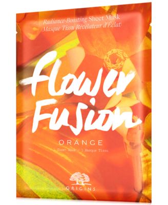 Origins - Flower Fusion Orange Radiance-Boosting Sheet Mask