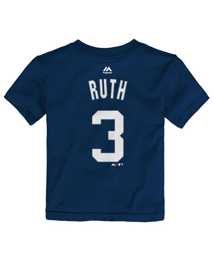 Majestic Babe Ruth New York Yankees Official Player T-Shirt