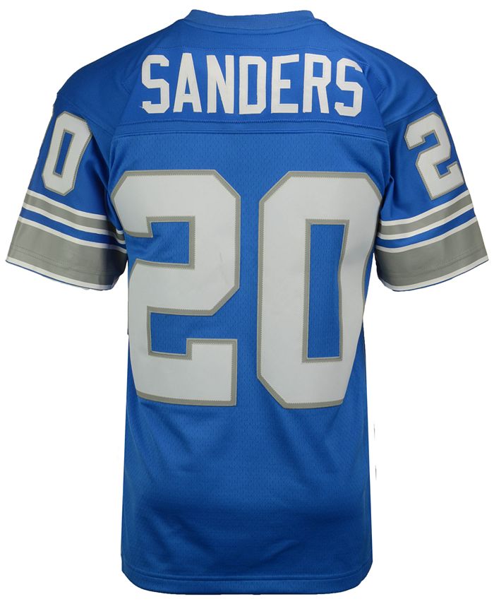 Mitchell & Sanders Detroit Lions Replica Throwback Jersey - Macy's