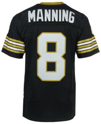 Mitchell & Ness 1971 Black Throwback Archie Manning Jersey for