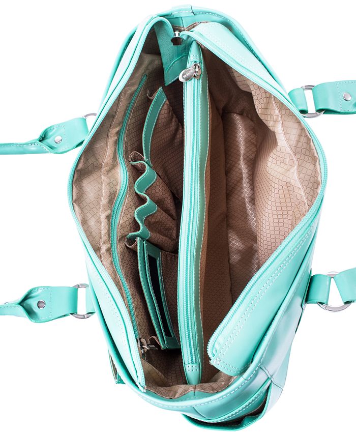 McKlein Willow Springs Leather Laptop Briefcase & Reviews Laptop Bags