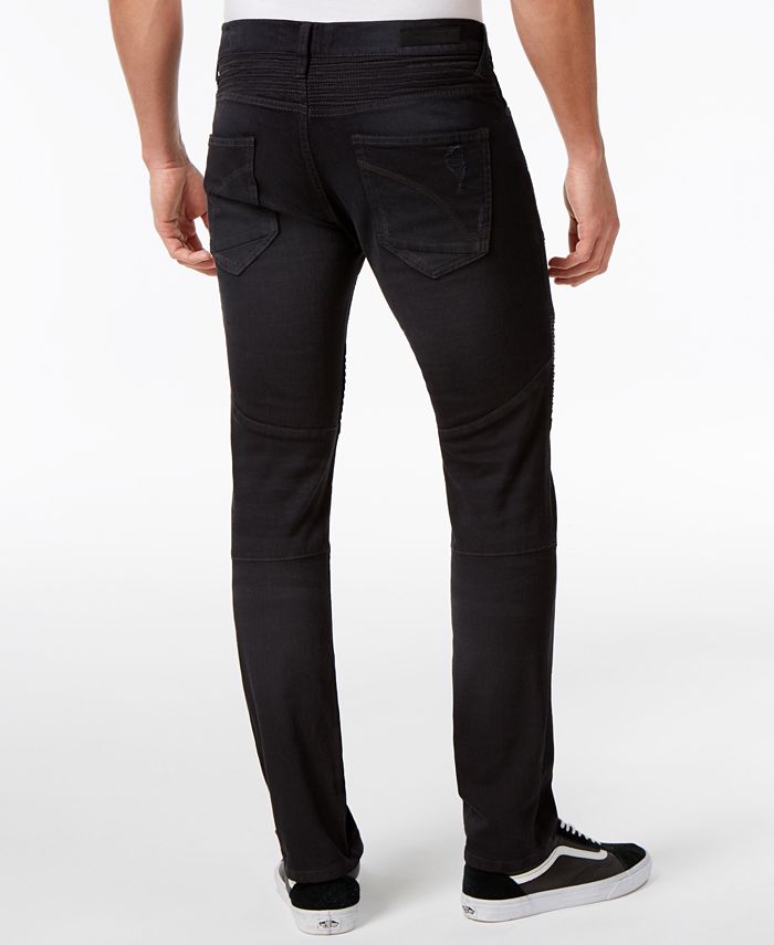 Ring of Fire Men's Slim Fit Stretch Black Jeans, Created for Macy's ...