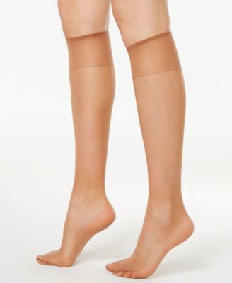 hanes silk reflections knee highs