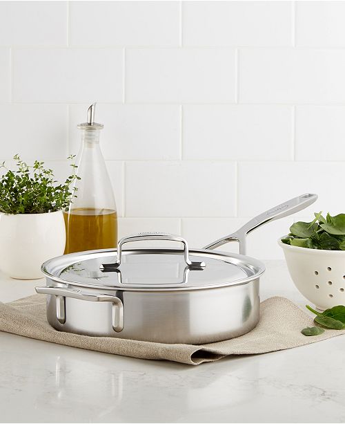 Demeyere 5Plus Stainless Steel 3Qt. Sauté Pan & Reviews Cookware