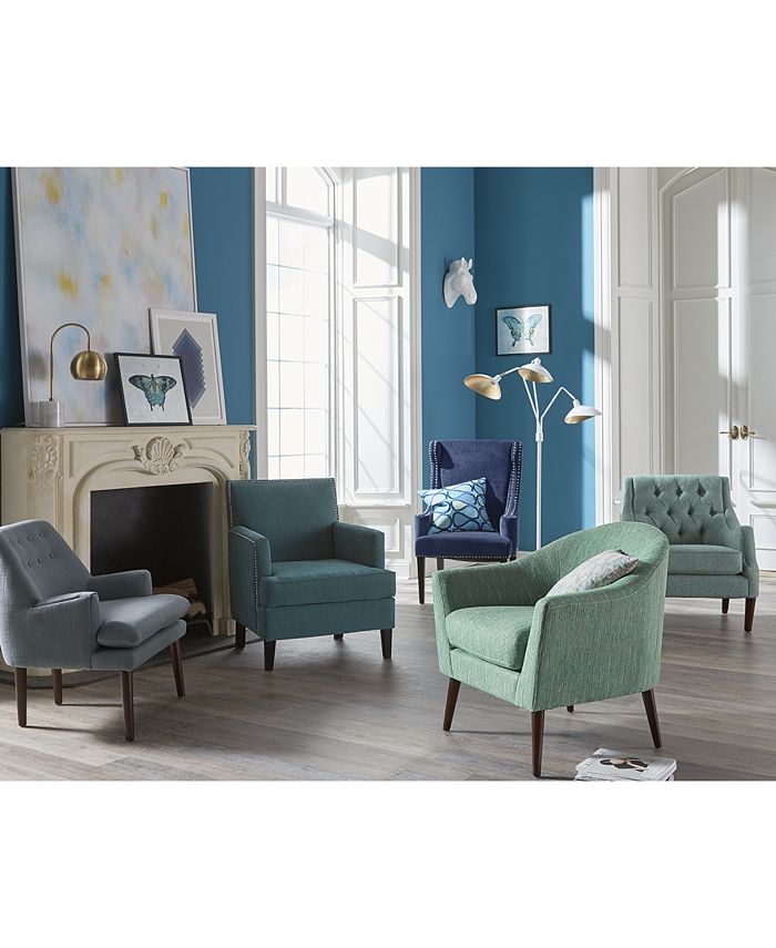 Glenis tufted accent hot sale chair