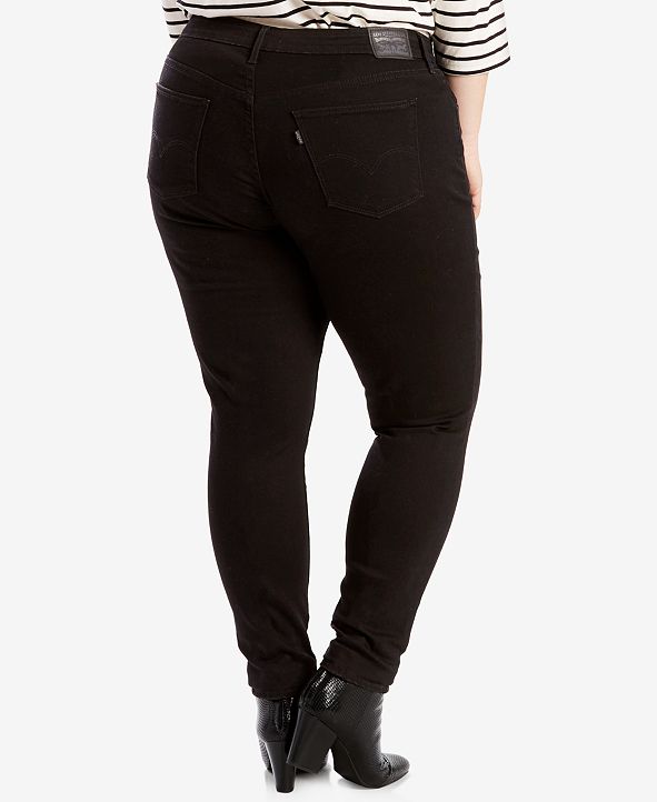 Levi's Trendy Plus Size 711 Skinny Jeans & Reviews - Jeans - Plus Sizes - Macy's