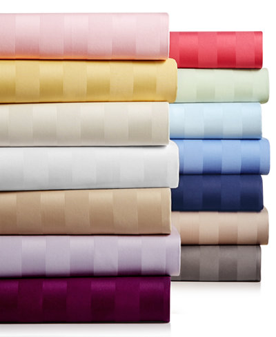 Charter Club Damask Stripe Pure Supima Cotton 550-Thread Count Sheet Sets, Only at Macy's