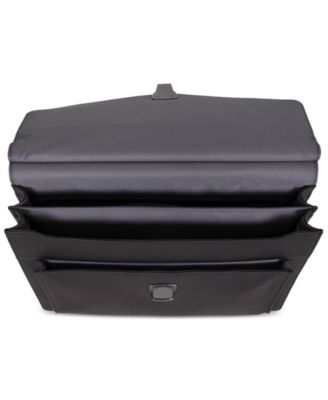Kenneth Cole Reaction My Rod-Ern Life Leather Dual-Compartment Computer Portfolio Bag