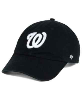 white washington nationals hat