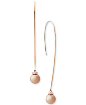 michael kors pearl earrings