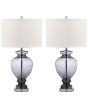 Safavieh Set of 2 Glass Table Lamps