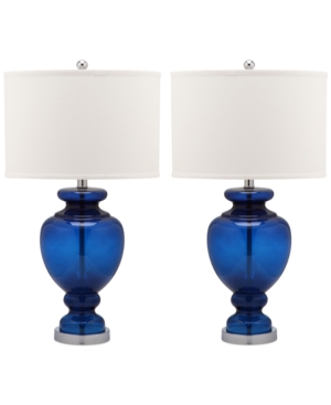 Safavieh Set of 2 Glass Table Lamps