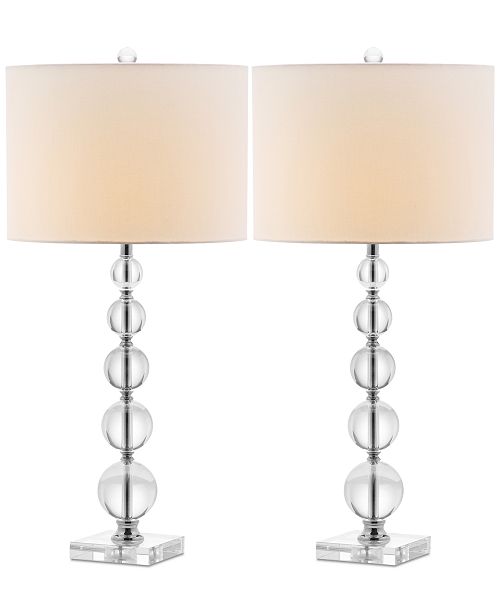 Safavieh Set of 2 Liam Crystal Ball Table Lamps & Reviews - All ...