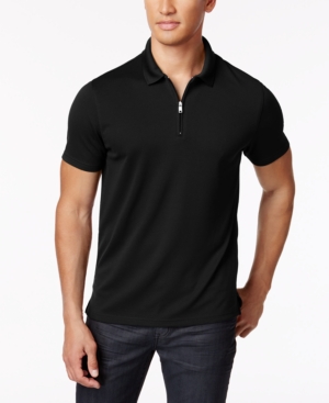 Alfani Men's Ottoman Zip Polo Created for Macy's