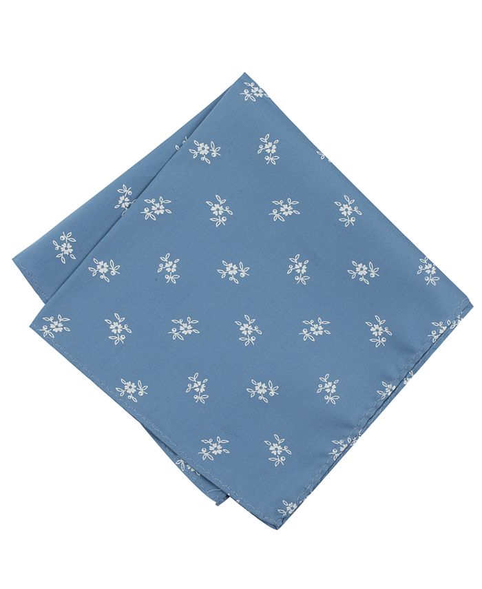 Bar III Men's Vintage Floral Pocket Square, Created for Macy's - Macy's