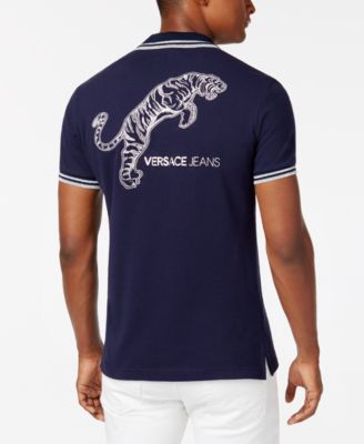 polo shirt with tiger logo