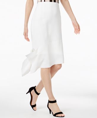 Anne Klein - Asymmetrical Pencil Skirt