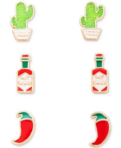 Celebrate Shop 3-Pair Earring Sets