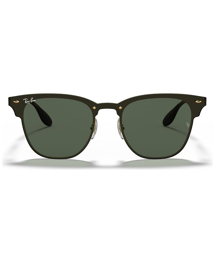Ray-Ban Sunglasses, RB3576N BLAZE CLUBMASTER & Reviews - Sunglasses by  Sunglass Hut - Handbags & Accessories - Macy's