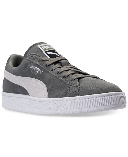 Puma Men S Suede Classic Casual Sneakers From Finish Line