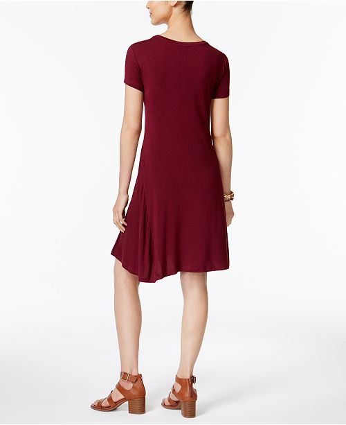 Style & Co Petite Short-Sleeve A-Line Dress, Created for Macy&#39;s - Dresses - Petites - Macy&#39;s