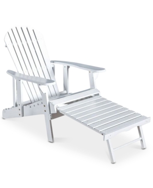NOBLE HOUSE COLLYER ADIRONDACK CHAIR SET AND FOOTREST (SET OF 2)
