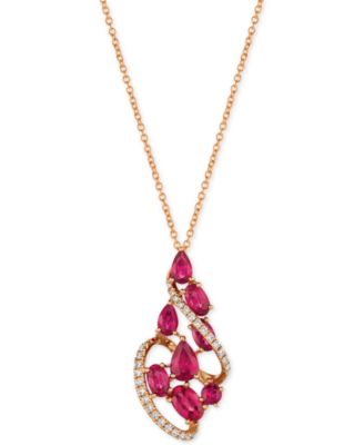 levian ruby necklace