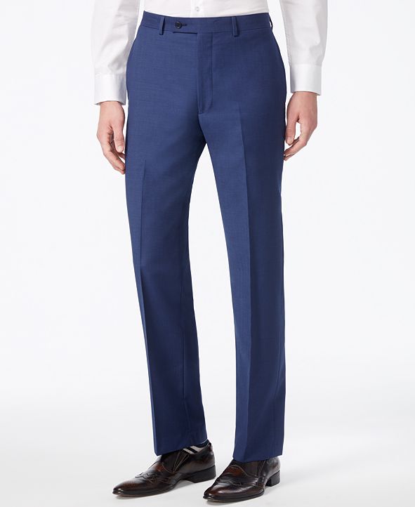 Calvin Klein Infinite Stretch Solid Slim-Fit Pants & Reviews - Pants ...