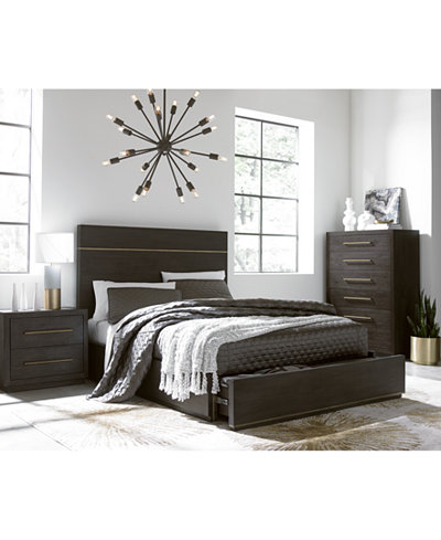 furniture bedroom storage cambridge macy bed macys platform created bedrooms grey queen