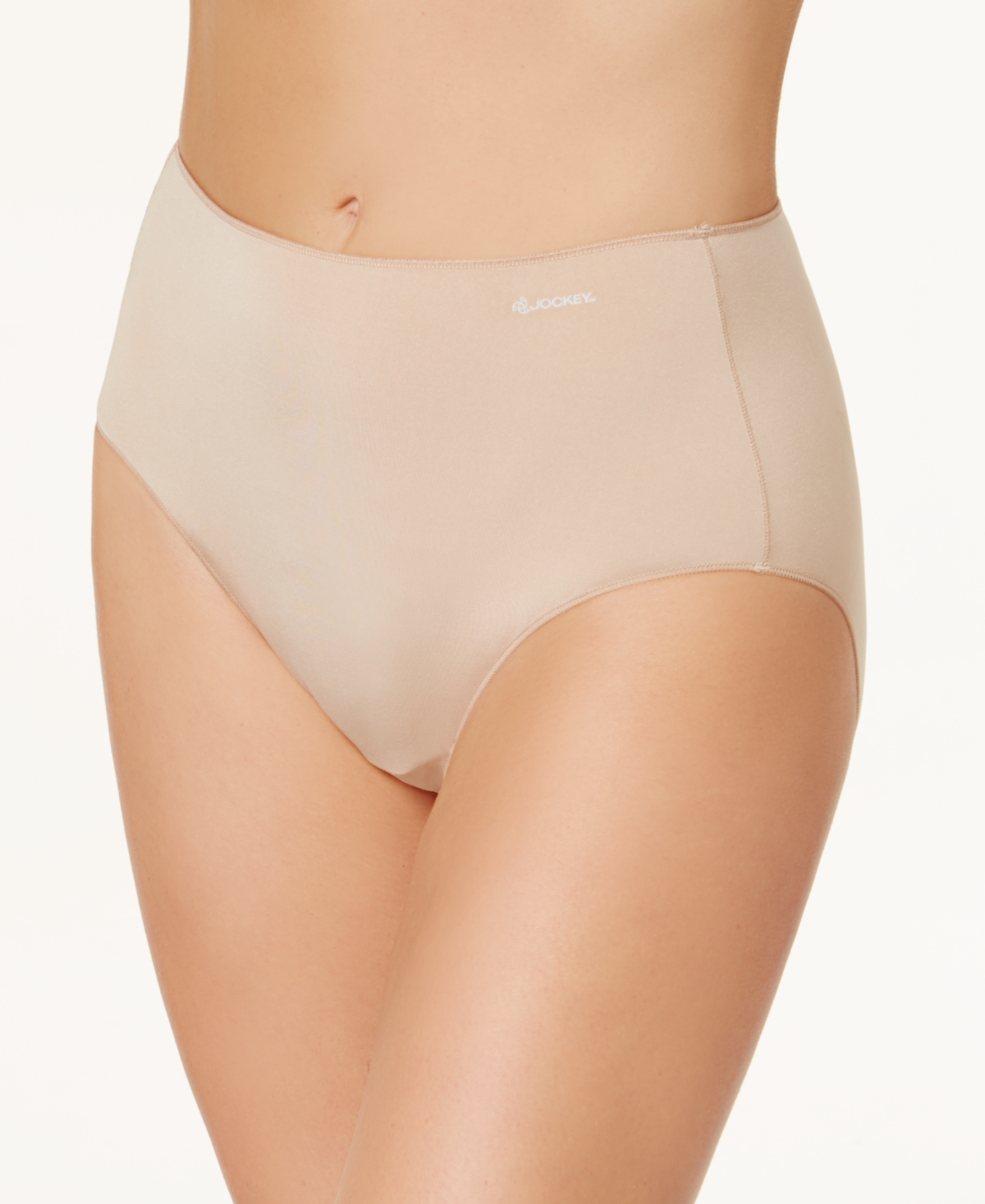 No Panty Line Promise Hip Brief Underwear 1372, Extended Sizes - Light (Nude 4)