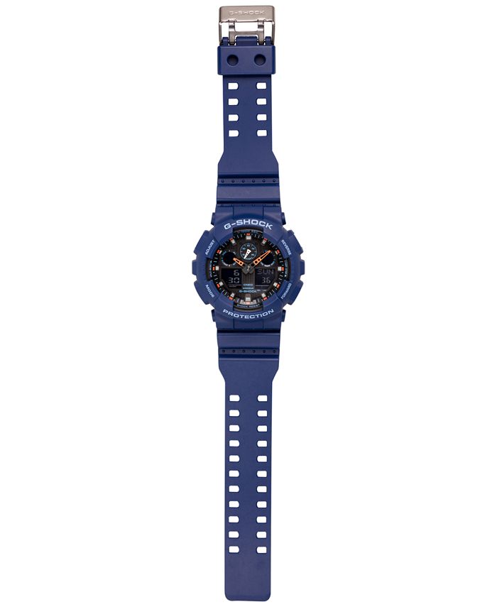 blue orange g shock