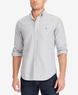 POLO RALPH LAUREN MEN'S STANDARD FIT COTTON SHIRT